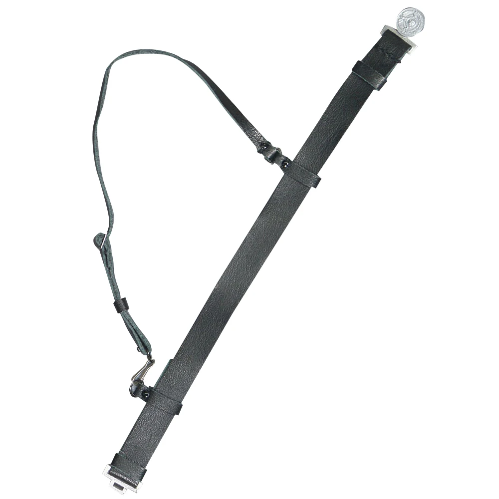 High Quality Genuine Leather Belt customized sam brown leather belt with cross for tactical band merchandise