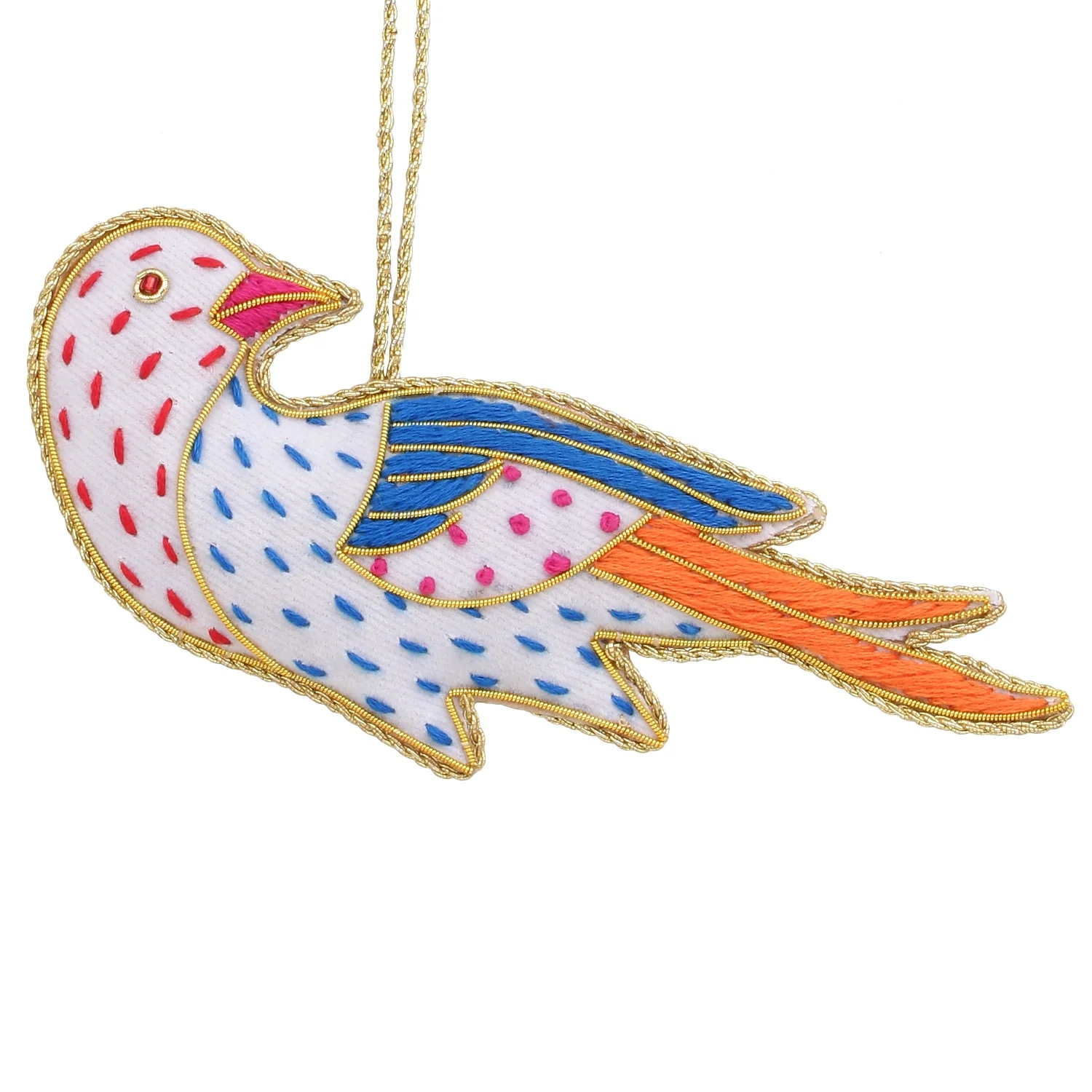 Handmade Embroidered Beaded Velvet satin Christmas Decorations Cross Santa  Socks   Black Horse Elephant  Customized Shape