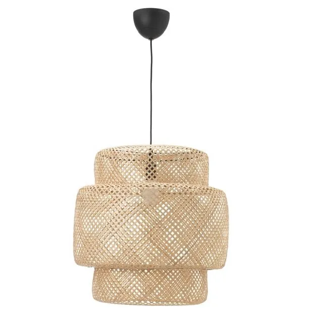 Bamboo Art Bamboo Chandelier Lantern Restaurant Zen Tea Room Studio Hot Pot Shop Lampshade Woven Retro Lamp
