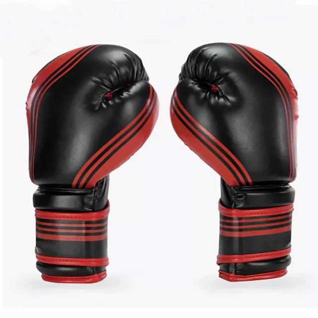 Factory Professional Custom Logo Training Leather Boxing Gloves Made In Pakistan Boxing Gloves