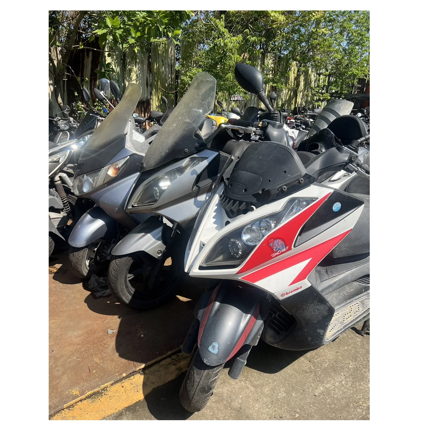 Taiwan Used Motorcycles Yamaha Cygnus 125 Cc Kymco JR100 BWS100