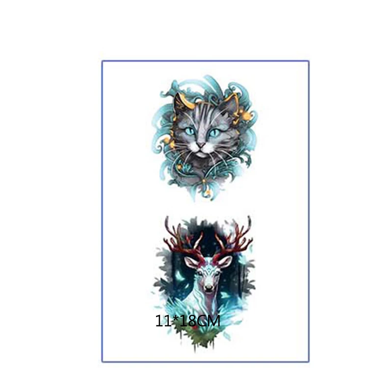 Naturalness Anime Themed Temporary Ink Tattoo