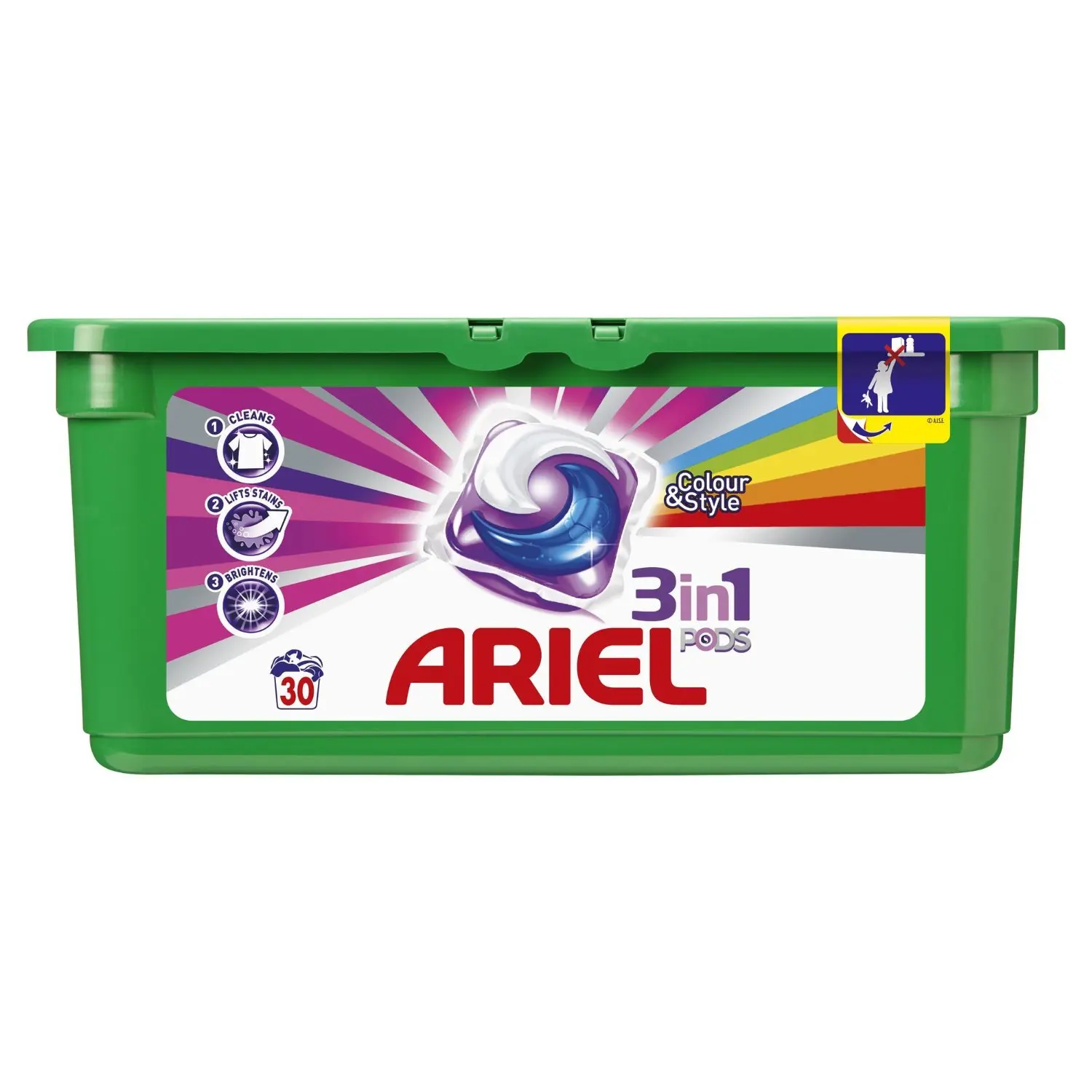 Cheap Ariel All In1 Pods Tub Plastic X1 477G Laundry Detergent 15 Capsules/Ariel washing powder detergent