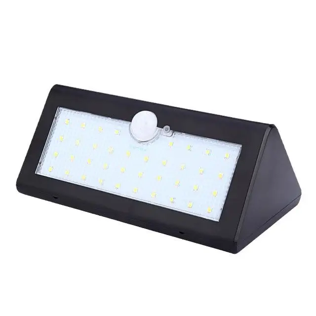 Открытый Водонепроницаемый светодиодный Солнечный настенный светильник с датчиком движения IP65 рейтинг ABS & PC материал для садового двора и уличного использования