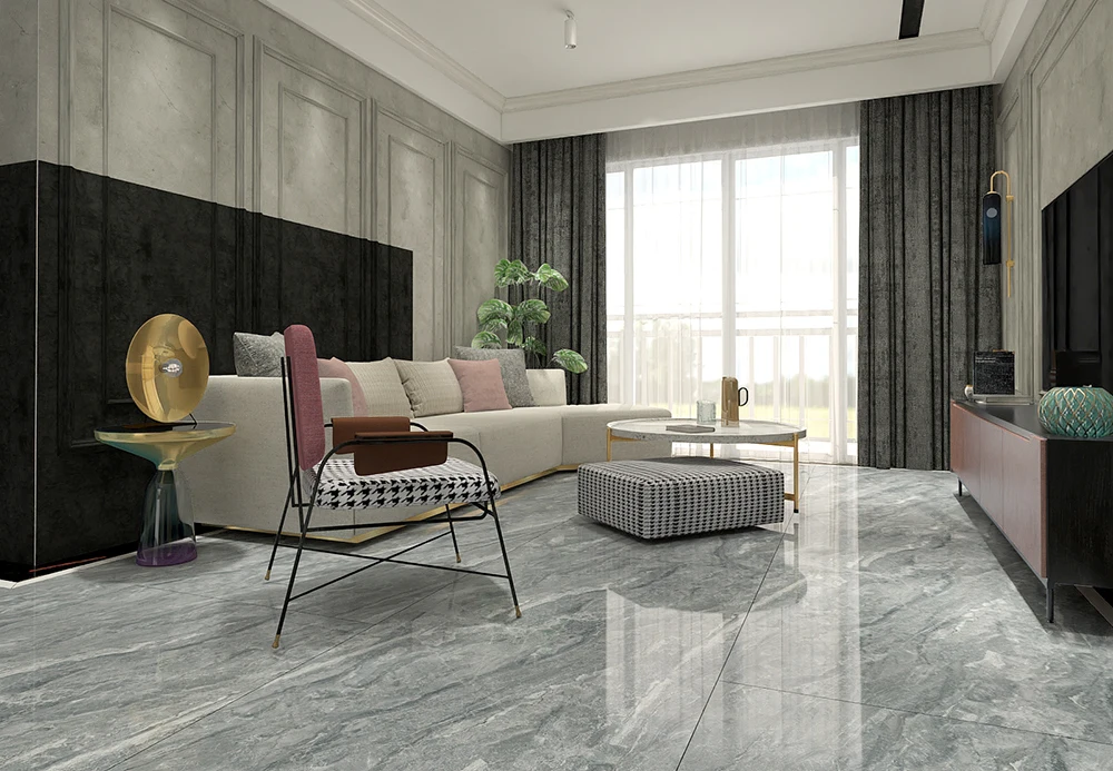 900 X 1800mm Marble Non Slip Matt Porcelain Large High Floor Tile