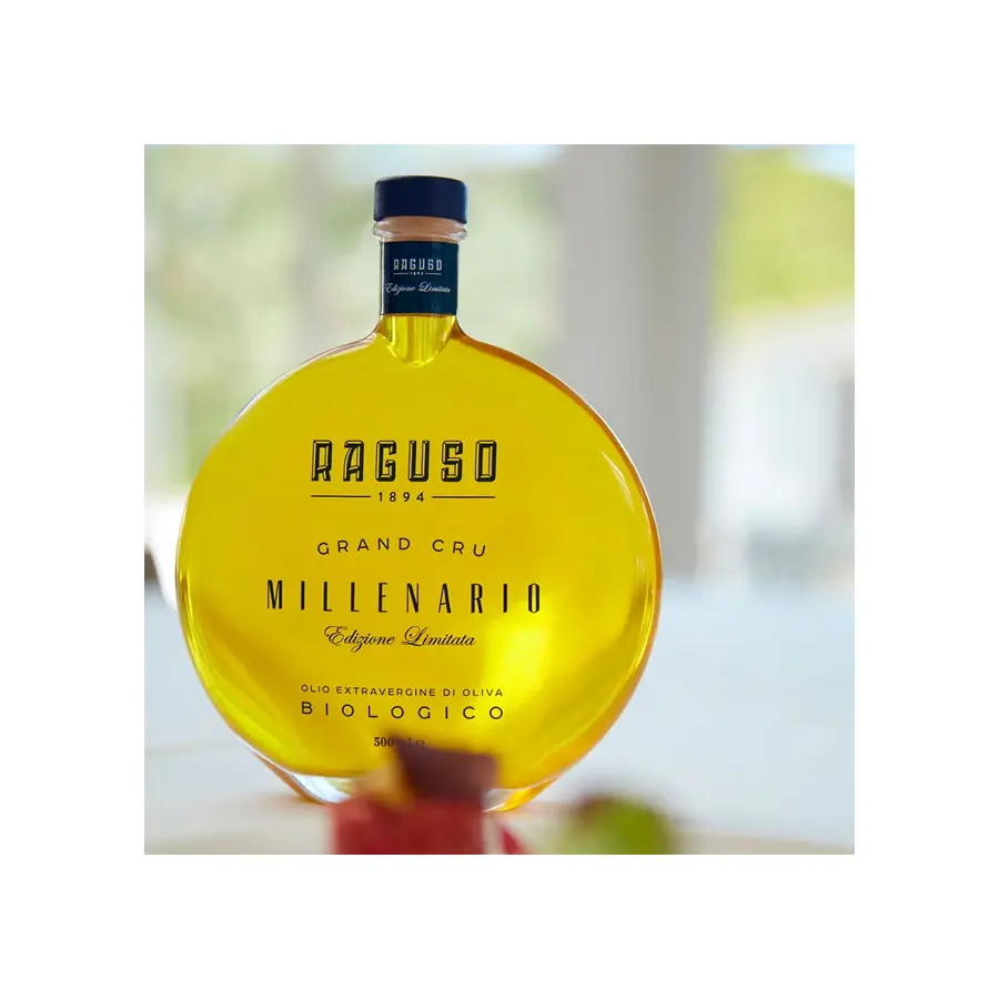 Premium seasoning  Bio Pure Organic Extravirgin Italian Olive Oil from Rare Secular Olive Trees 500ml