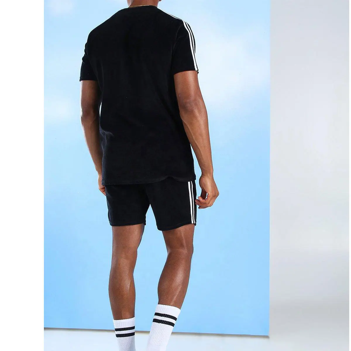 Unisex Good Quality Luxury Pant Shirt White Man Woman Tracksuit Hoodie Sets Windbreaker Shorts Set for Men