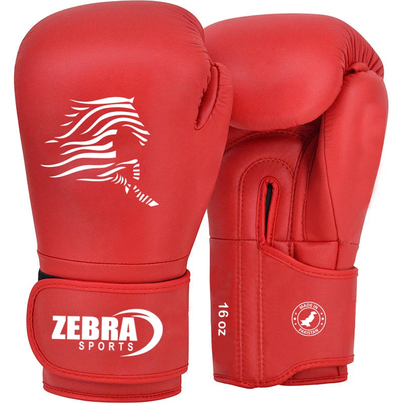 OEM Custom Logo Professional High Quality Genuine Cowhide Leather Boxing Gloves Body Fitness Equipment Men Winning Boxing Gloves