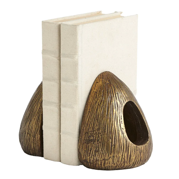 Egg Shape Bookend A Perfect Multifunctional Stylish Eye Catching Desk Or Table Book Organizer Accent Set For Home Office Library