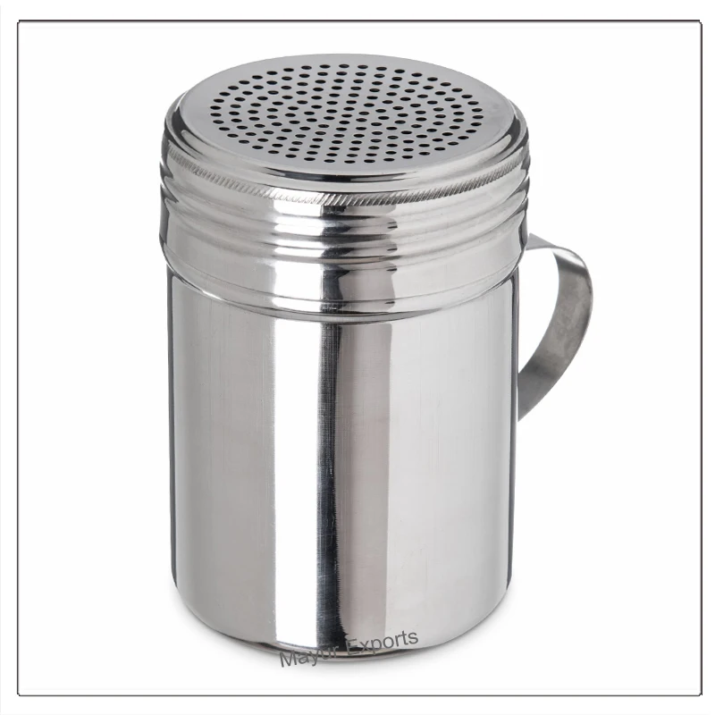 Stainless Steel Spice Shaker Metal Salt and Pepper Shaker