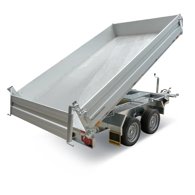 Italian quality threeway tipper trailer  for every transport need