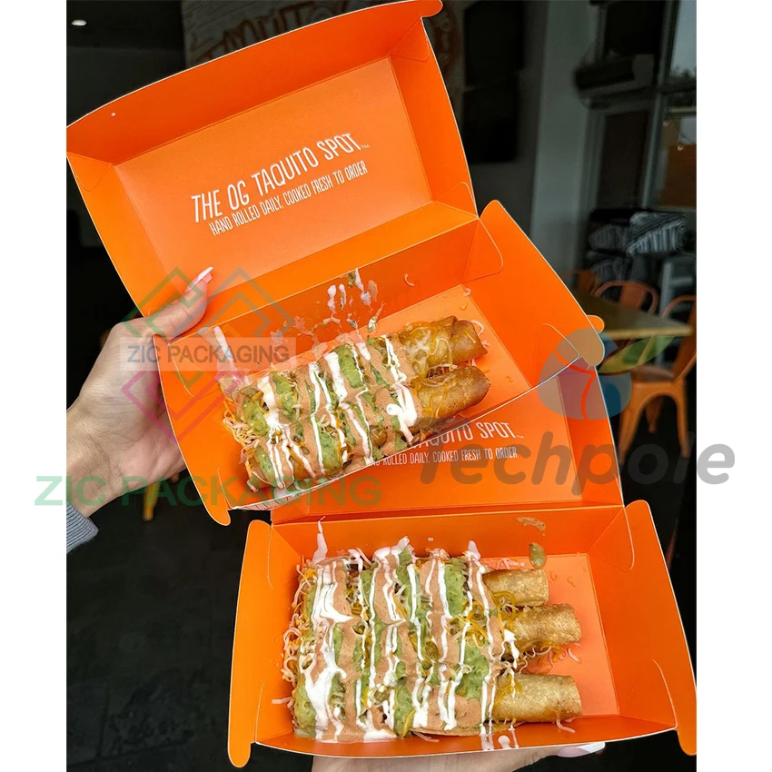 Упаковочная коробка для закусок