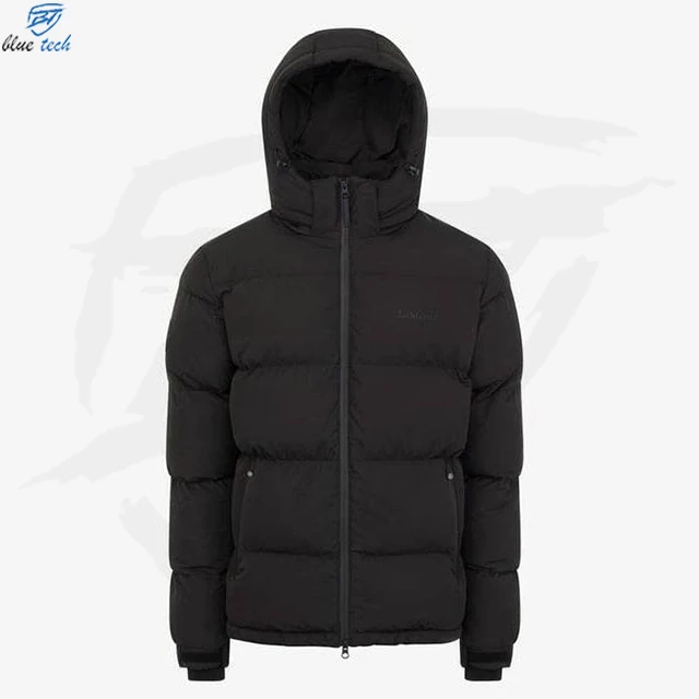 Best Quality Custom Puffer down Jacket for Men Promotional Fashion Shiny Winter Coat