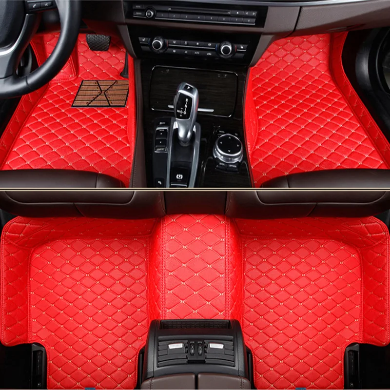 Factory Customization Car Mats All Models Red Left Right Hand Driver Multi-layer High Quality 7d mats for cars