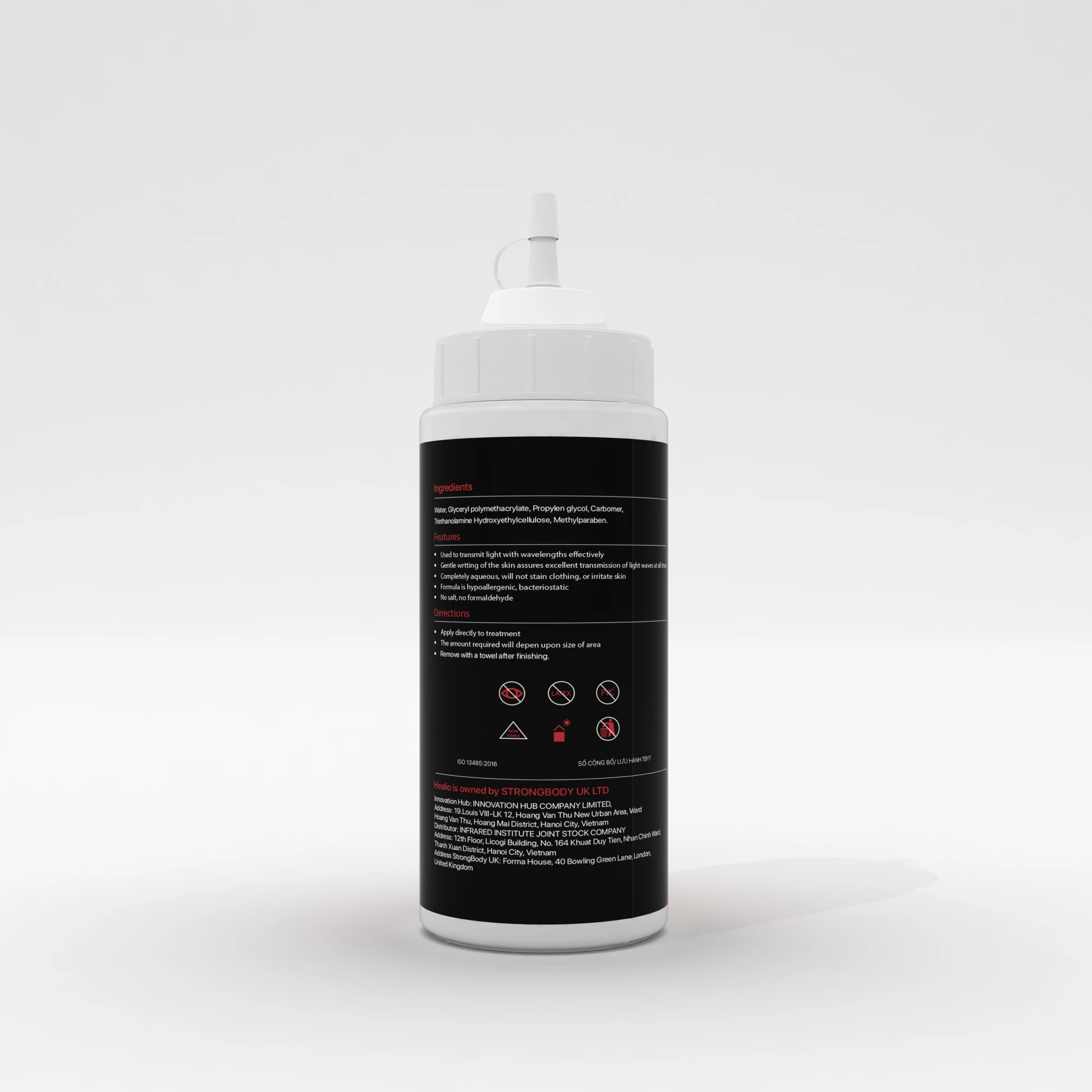 Healio - Conductive Ultrasound Gel for Medical Imaging