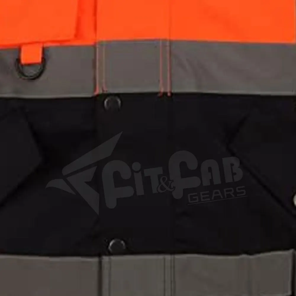 Comfortable Customized Safety Jacket Quick Dry Work Wear Comfortable OEM Services Customized Safety Jackets