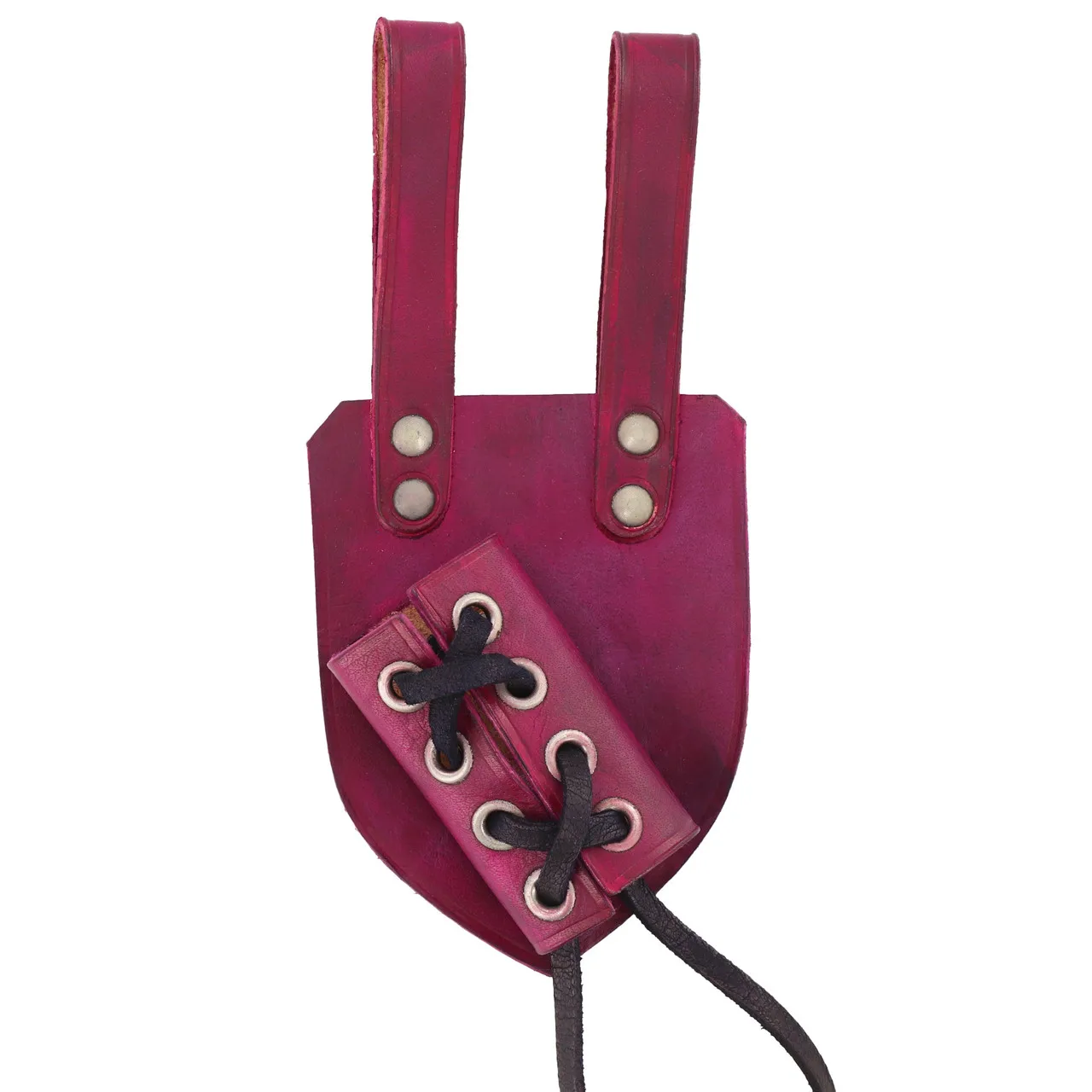 Premium Quality Medieval Leather Short Sword Frog Holder | Right Handed Adjustable Genuine Veg Tan Cow Leather Sword Holsters