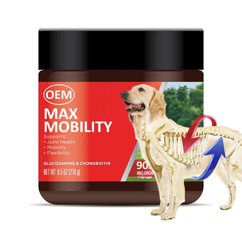 oem Pet Supplement With Chondroitin & Msm for dog Hip And Joint health Pet Mobility Supplements