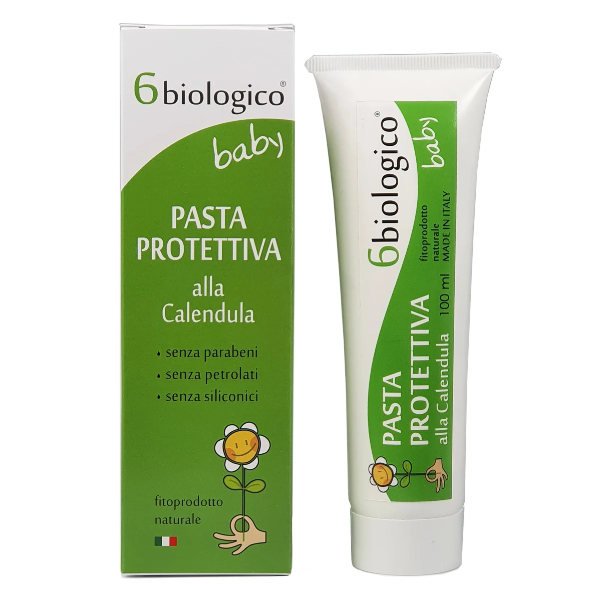 All Natural Anti-Irritant and Protective Beeswax and Calendula Cream - Made in Italy with Organic Ingredients