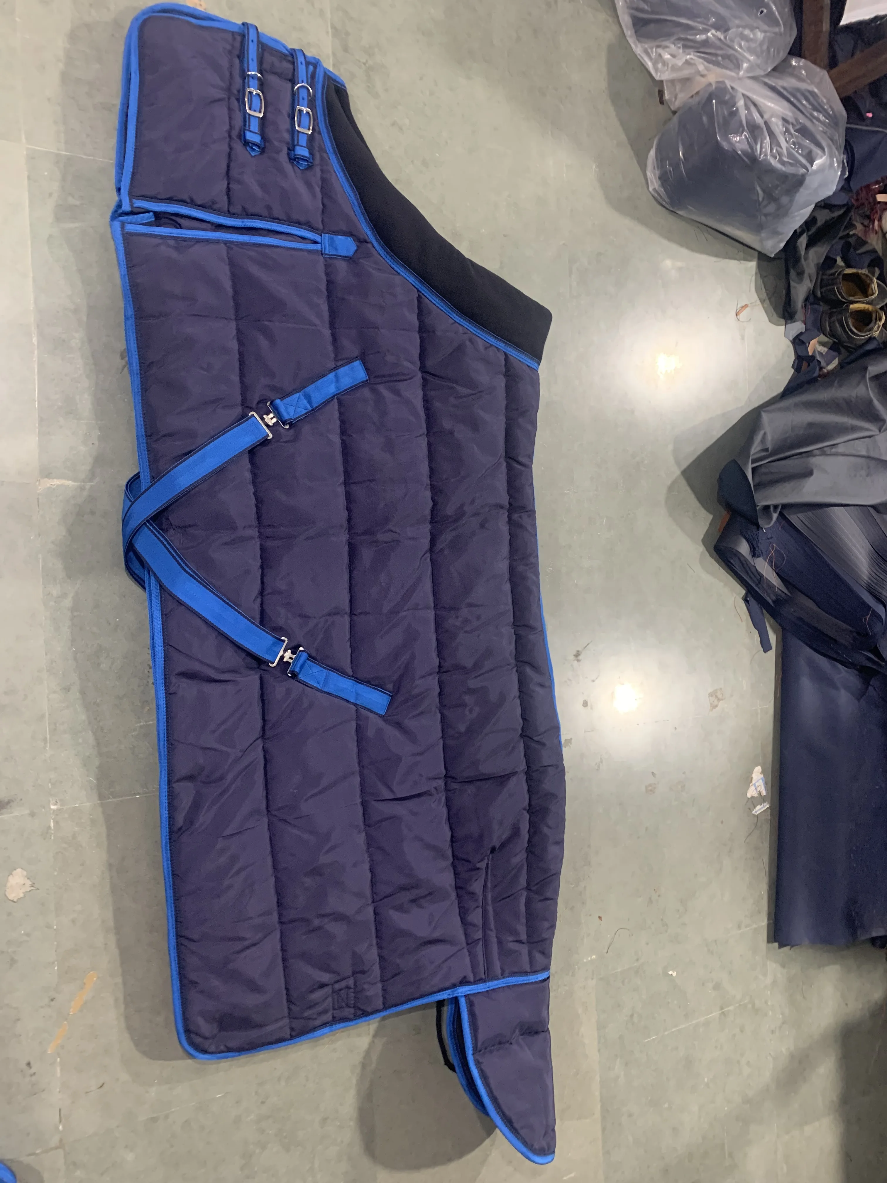 Horse Cover 25O GSM Filling Factory Wholesale Price pp Cloth Stable Horse Sheet Blanket Rug  New Pice