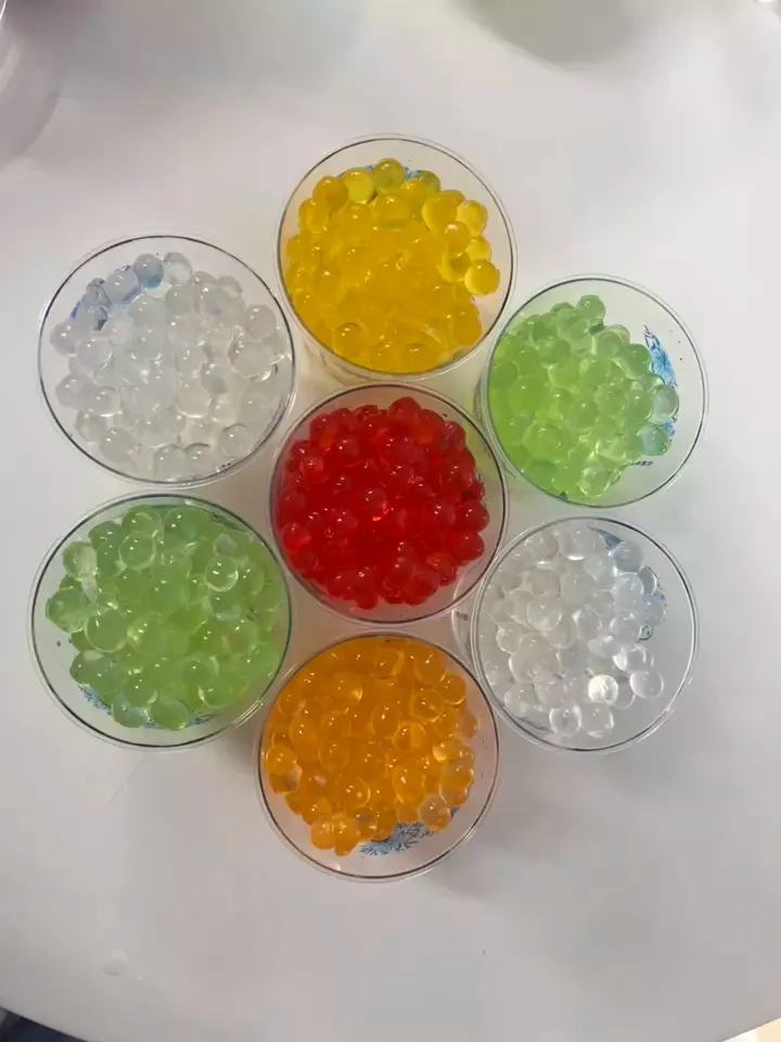 Topping Passion Fruit Popping Boba Milk Tea Topping Juice Ball Passion Fruit Flavor