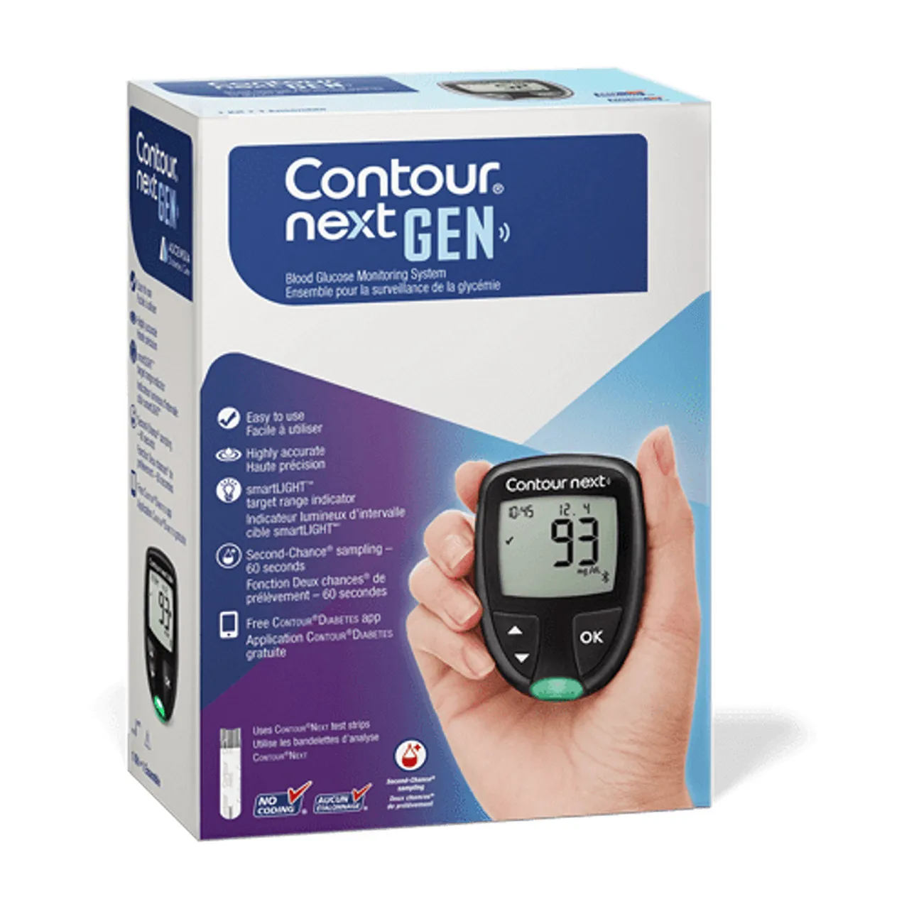 Contour Next Blood Glucose 50 Test Strips 50