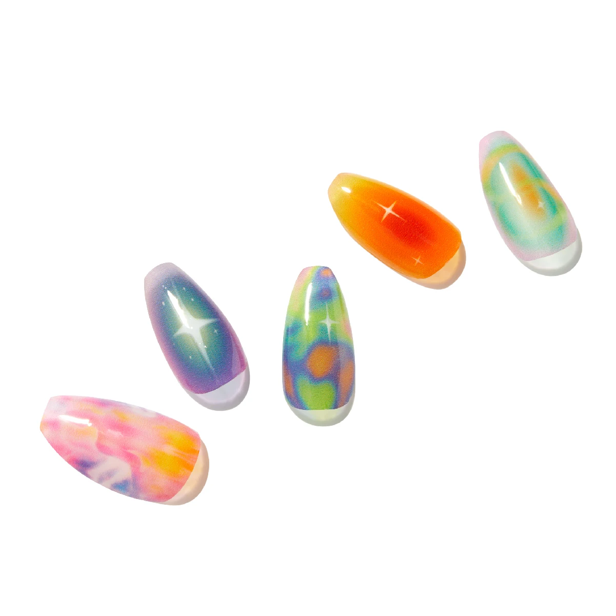 Korean 100% Real Salon Quality Press on gel nails Gel Nail sticker manicure Wholesale Certified