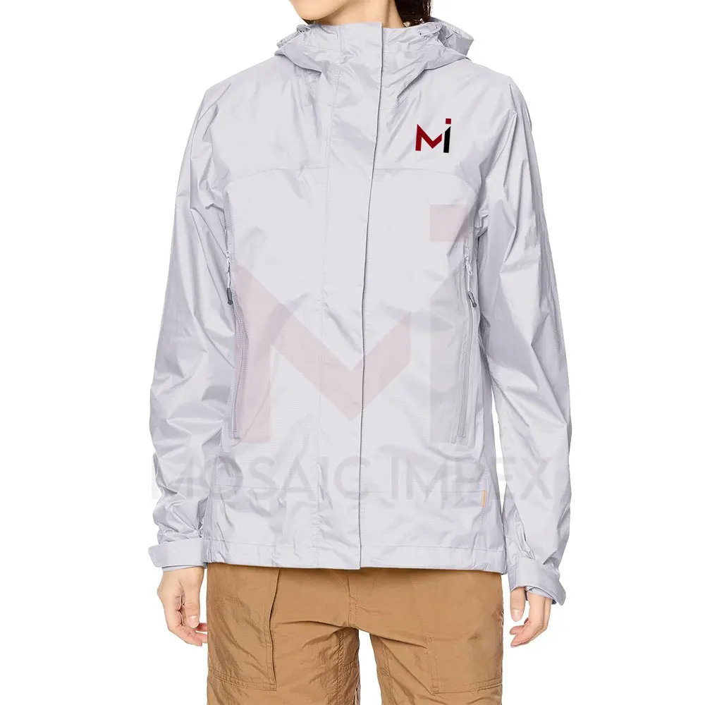 Функциональная женская уличная куртка от дождя с капюшоном желтая длинная водонепроницаемая и легкая ветровка регулируемым