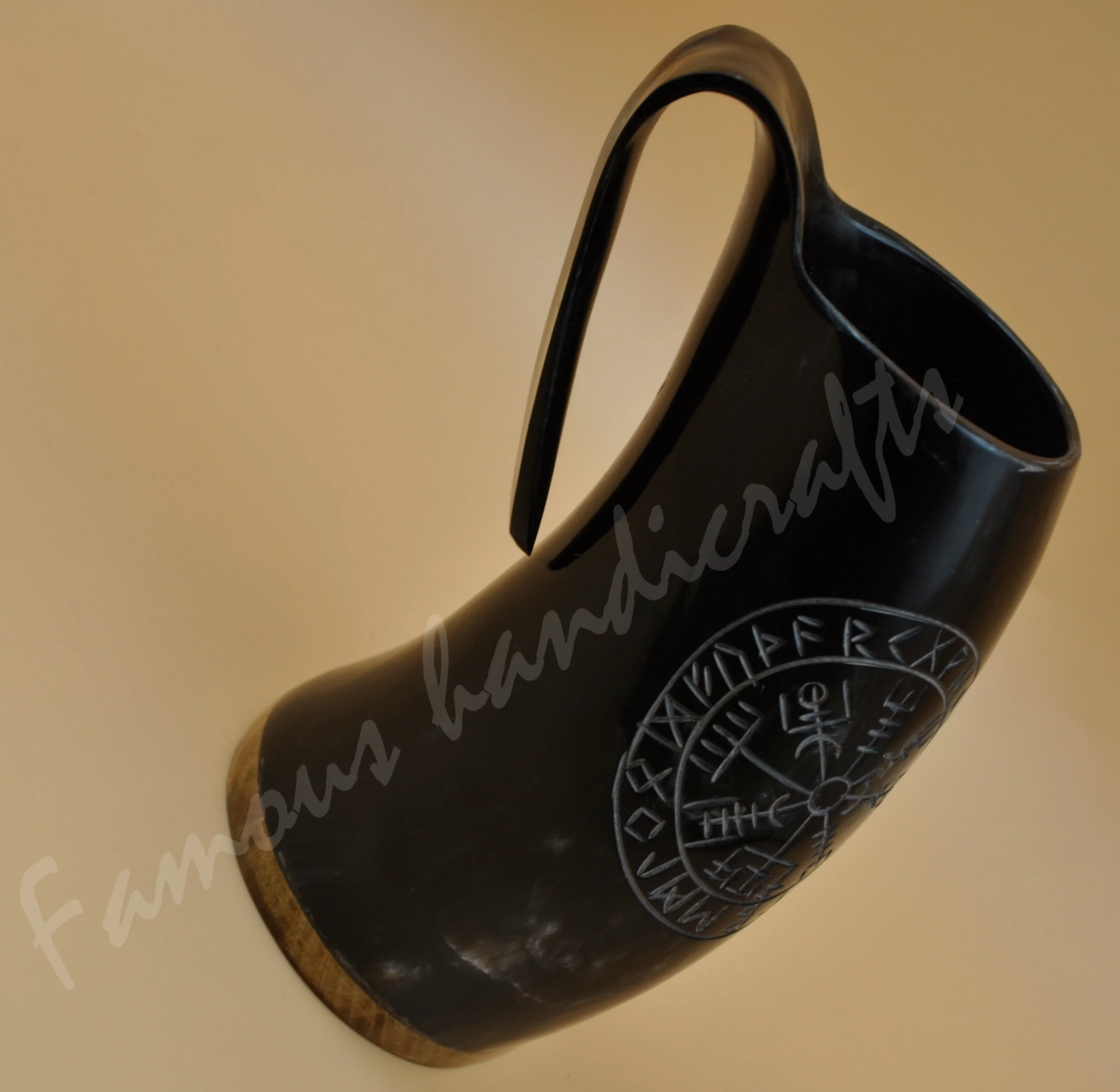 Рог кружка новые поступления натуральный рог для питья буйвола викингов пива средневековый