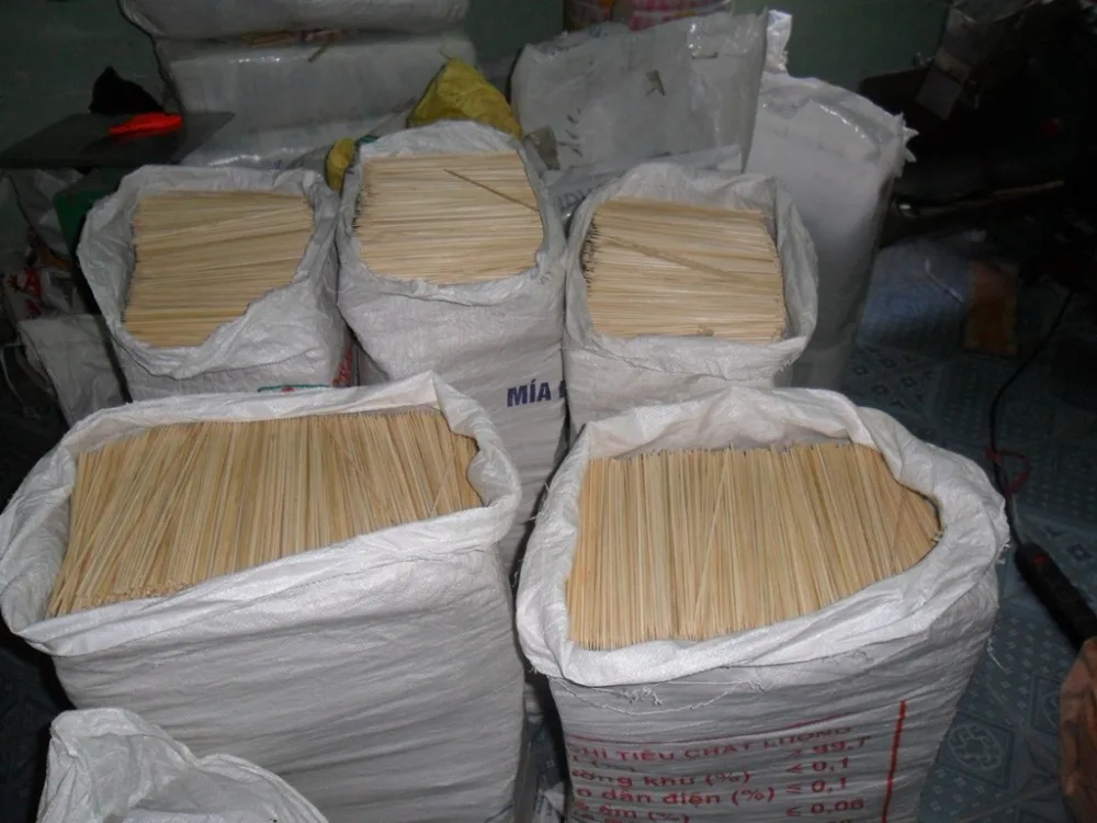 Bamboo sticks for agarbatti incense made in Vietnam
