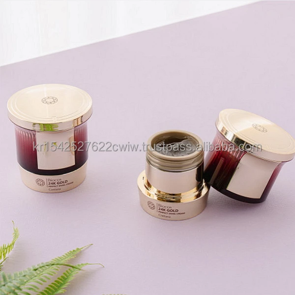 ALL in ONE SOLUTION Coreana Biocos 24K Gold Snail Cream 50ml Brighten up Moisturize and Energize Tired Skin Made in Korea