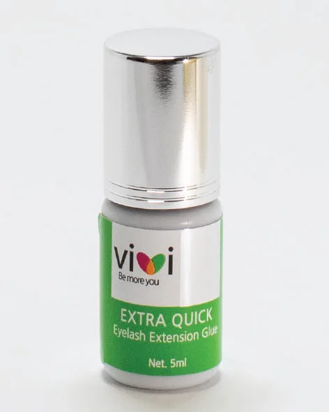 VIVI Korean High Quality Fast Dry Eyelash Glue 5g Long Lasting Super Strong Eyelash Extension Adhesive Certified with MSDS