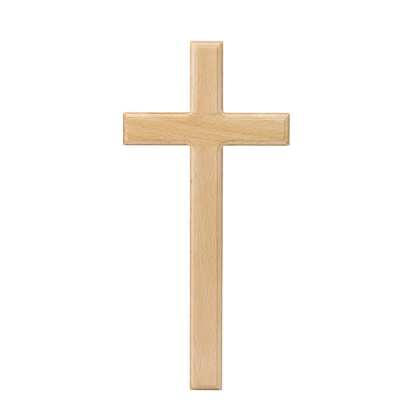 wooden cross handmade 100% natural wooden holy cross Mango Wood Brown Color Jesus Cross