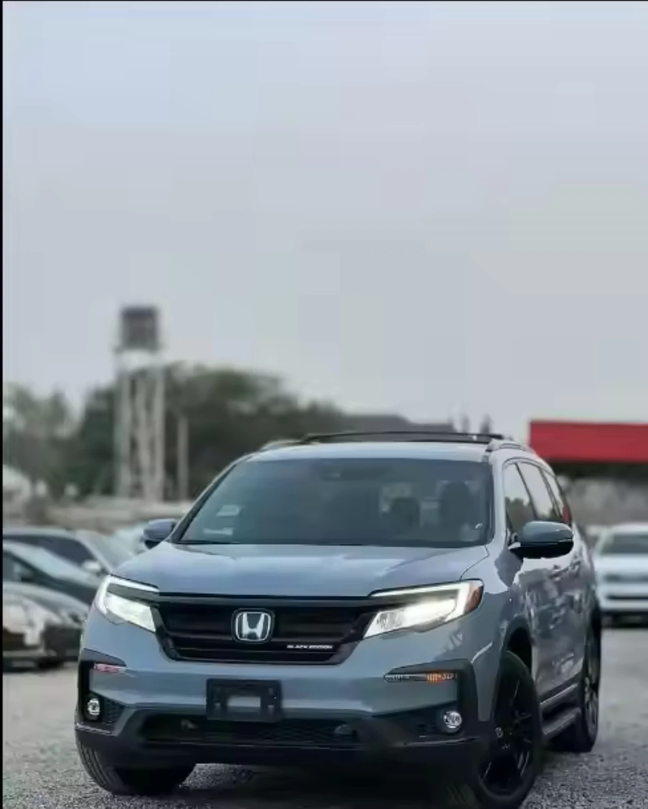 2022 Honda Pilot Aspire AWD SUV ручная коробка передач кожаные сиденья темное внутреннее левое рулевое управление бензиновый/газовый топливный алюминиевый сплав