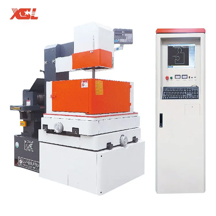 Medium Speed Wire EDM Wire Cutting Machine servo motor optional  Precise CNC wirecut edm Machine for big size