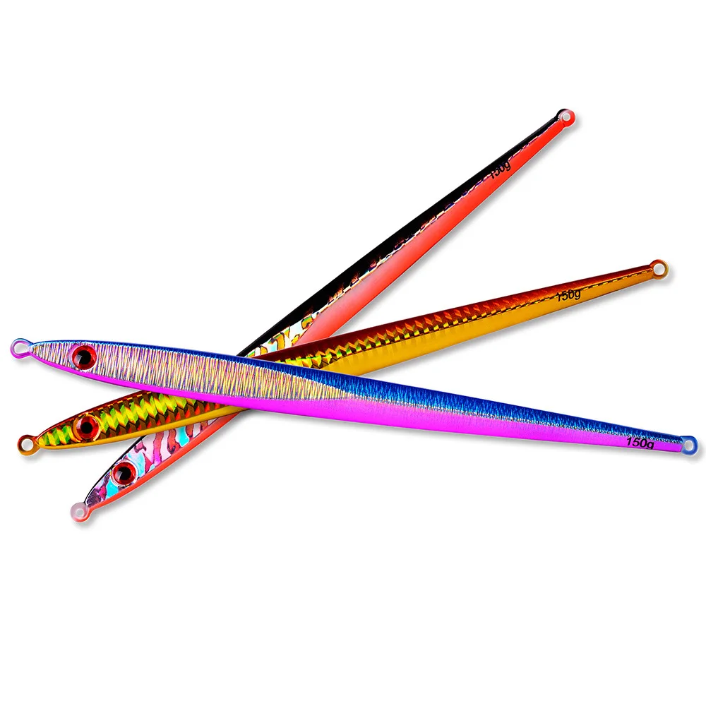 Colorful Jigging Lure 150g Hard Bait jig saw Saltwater Fishing Lure 6 Color Optional metal Jig