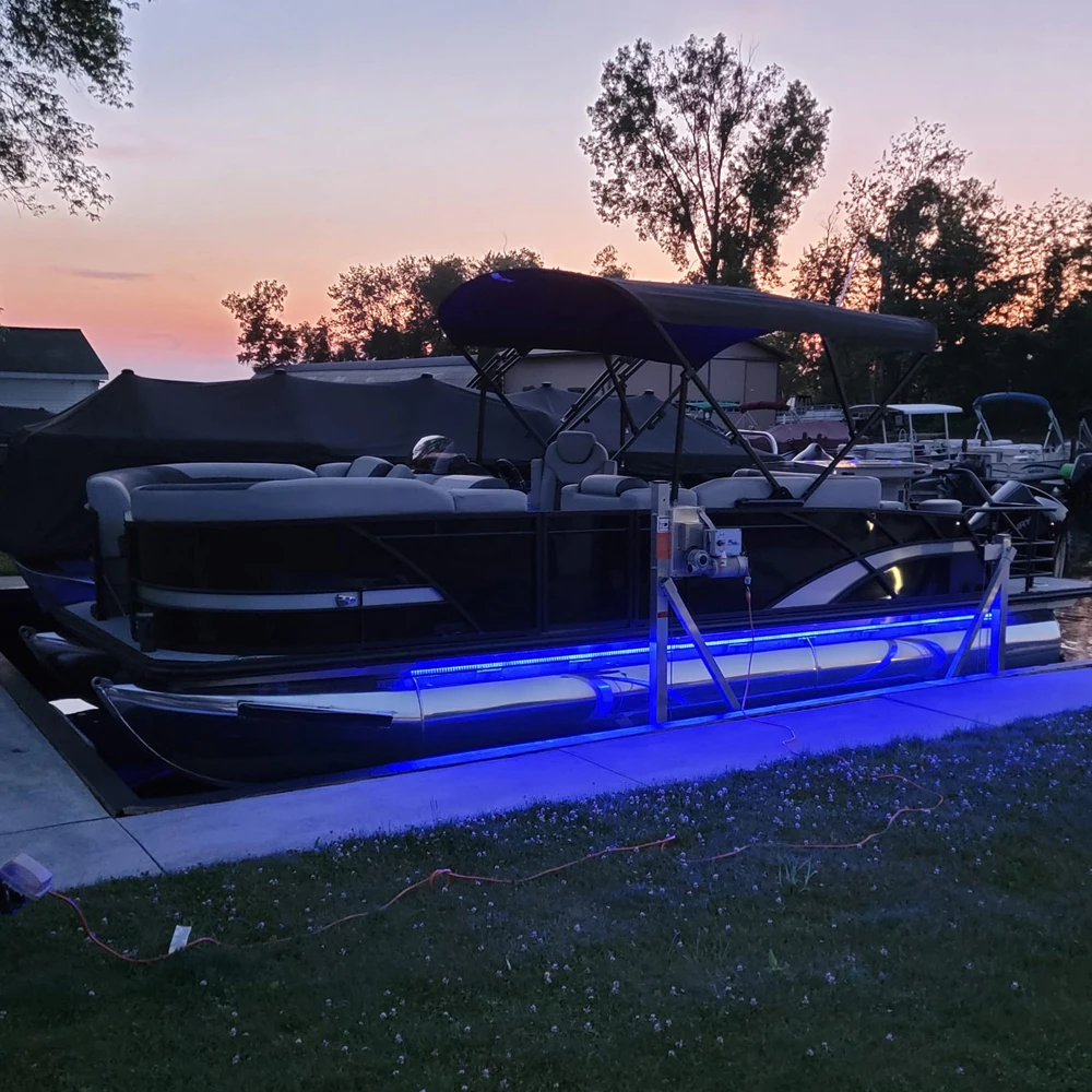 Multifunctional Electric Motor Rowing Boat Popular Design Inflatable Floating Pontoon Storage Sofa for Sale