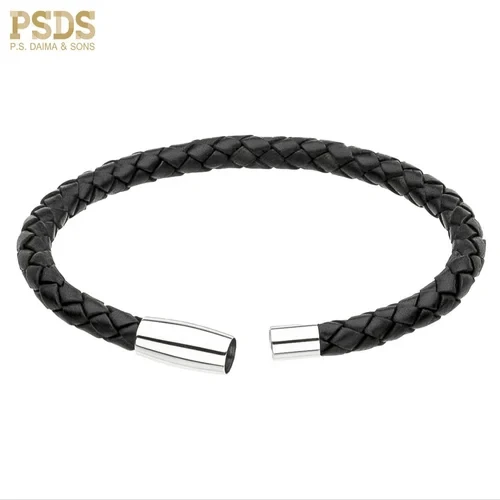 Fashion Wrap Bracelets Leather Treaty Simple Creative Men Leather Bracelets