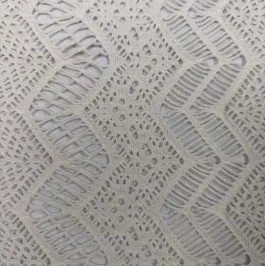 Premium Jacquard Crochet Fabric 80% Nylon and 20% Spandex for Bohemian Swimwear and Elegant Designs