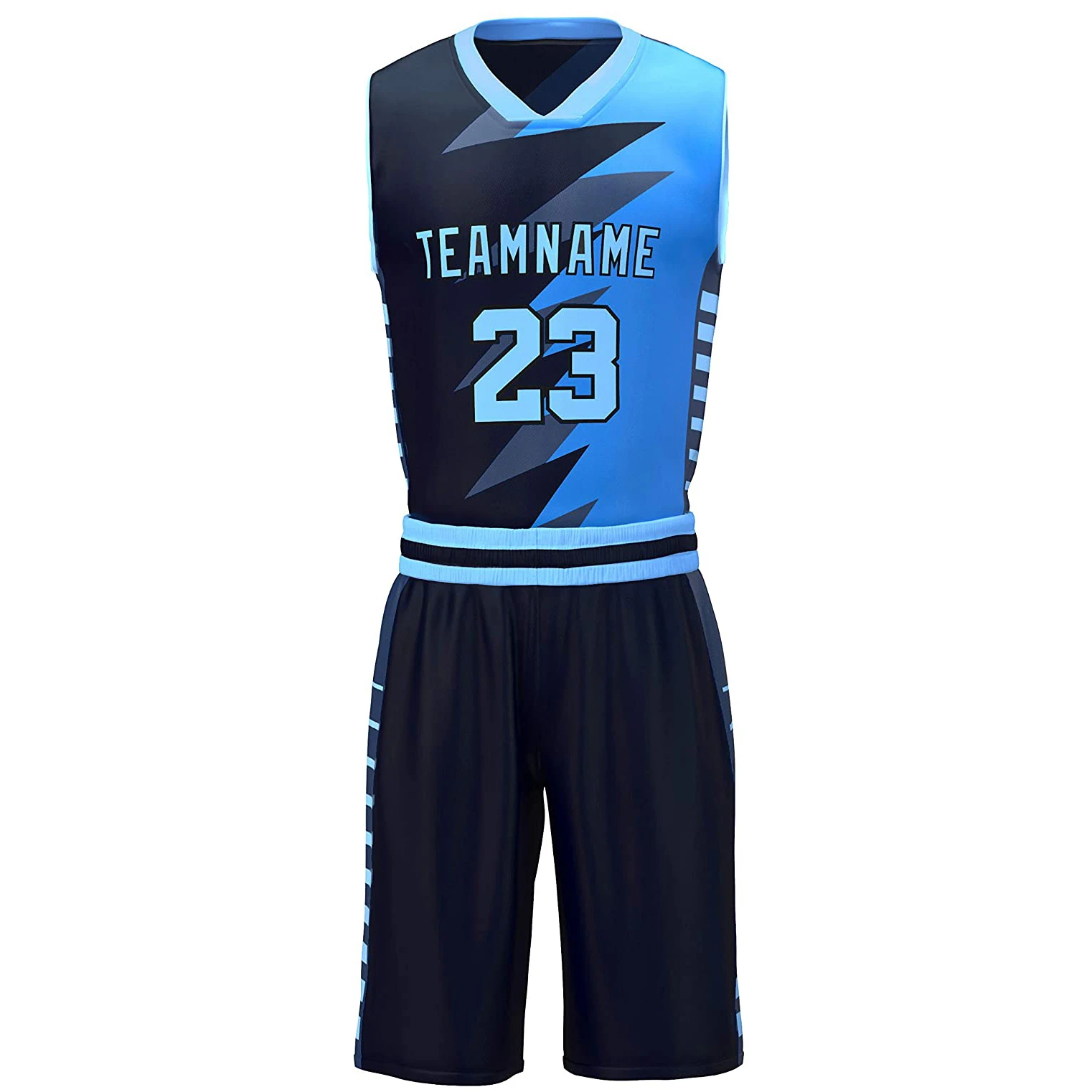 Custom Sublimation Design Laker Reversible Embroidery Basketball Jersey Set Best Wholesale Jersey with Latest Logo Printed Model