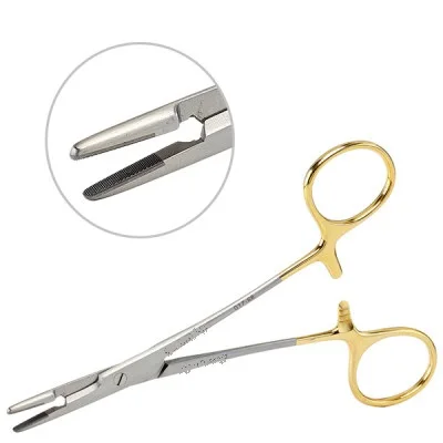 Olsen HEGAR Needle Holder Stainless Steel Dental Veterinary Instrument Manufacturer and Exporter