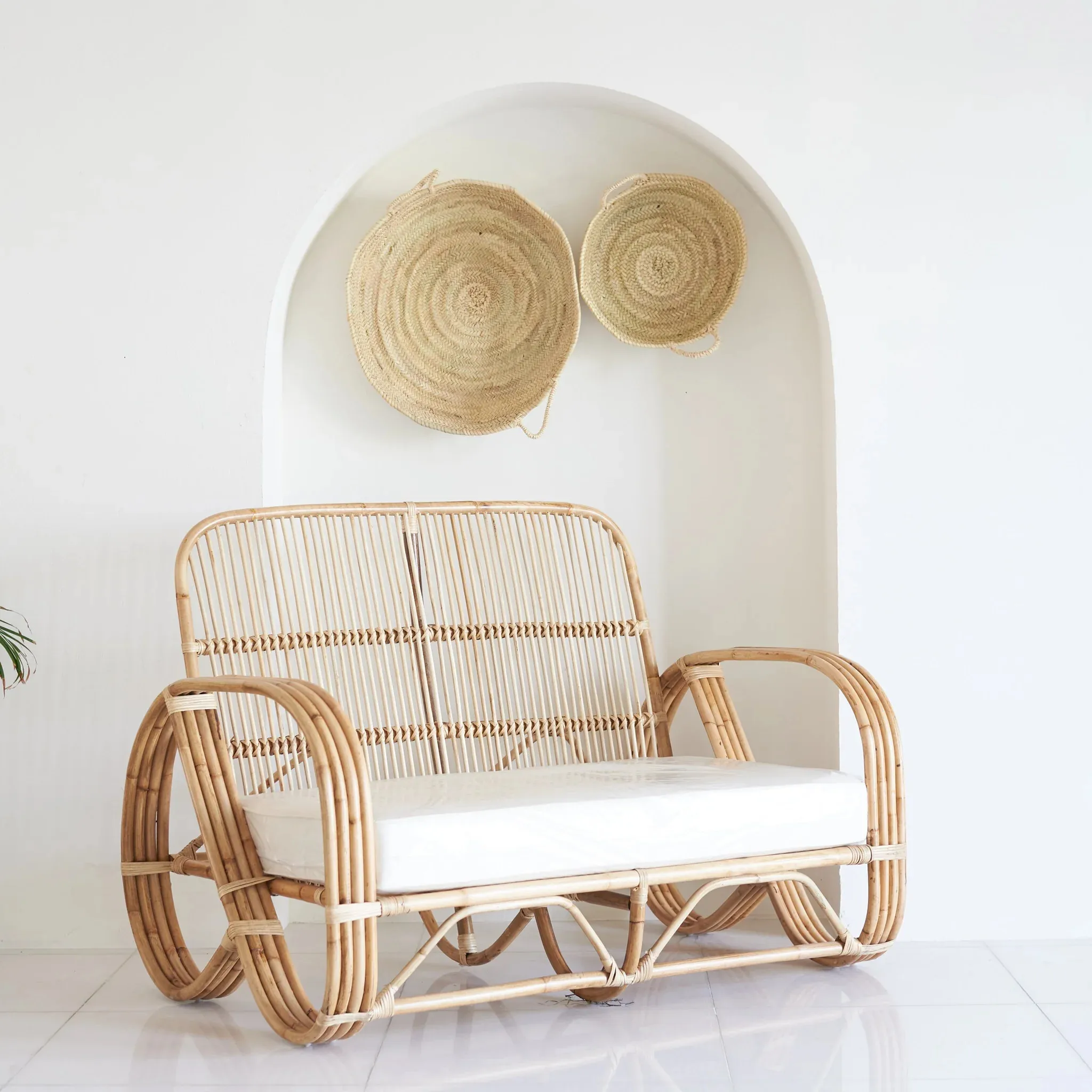 Luxury arm chairs rattan modern sectional couch sofa chair living room decoration natural couches sofas armchair