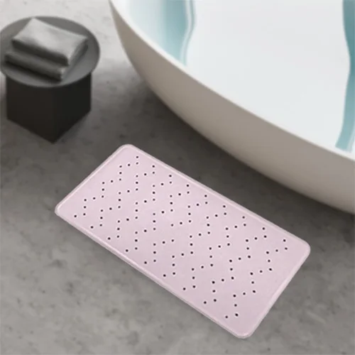 Wholesales Soft Rubber Bath Mat Waterproof Anti Slip Eco Friendly Durable Safe for Home Hotel Use