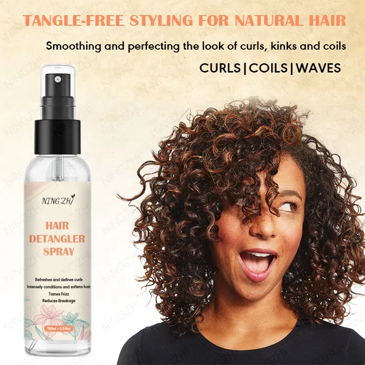 Cheaper natural wig detangler spray detangling spray for synthetic hair