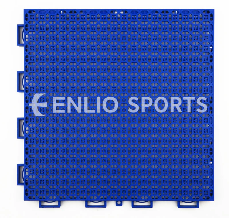 Outdoor Sports Court Mat Pickleball Volleyball Sport Court/Tennis Court Cover/Roller Skating PP Interlocking Flooring