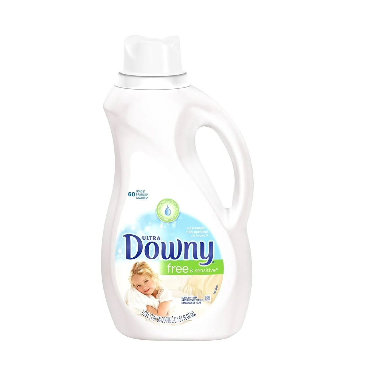 Downy Free & Gentle Liquid Fabric Conditioner for Sensitive Skin