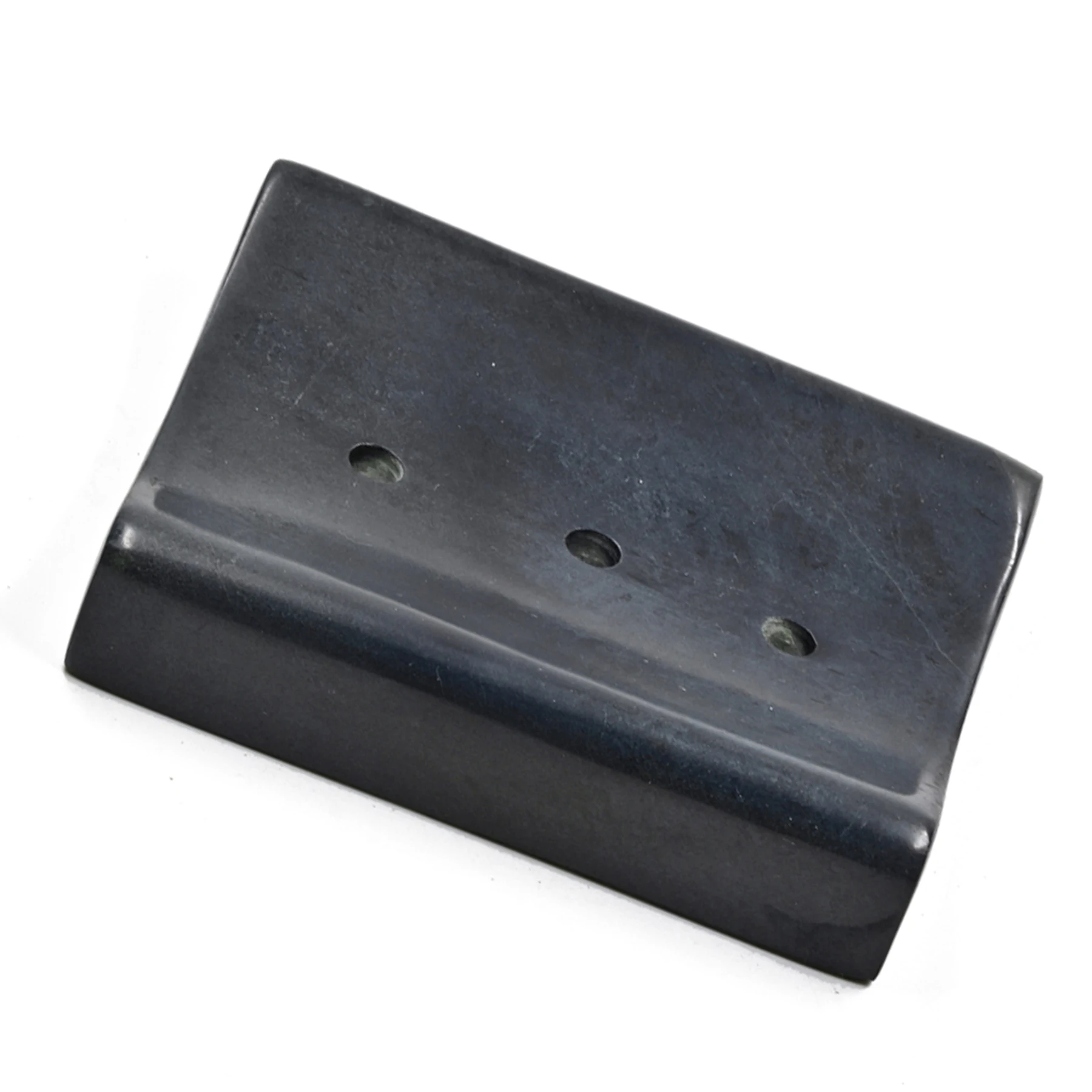 Premium Handmade Black Soapstone Soap Dish Enhancing the Beauty of Your Bathing Area Modern and High Quality