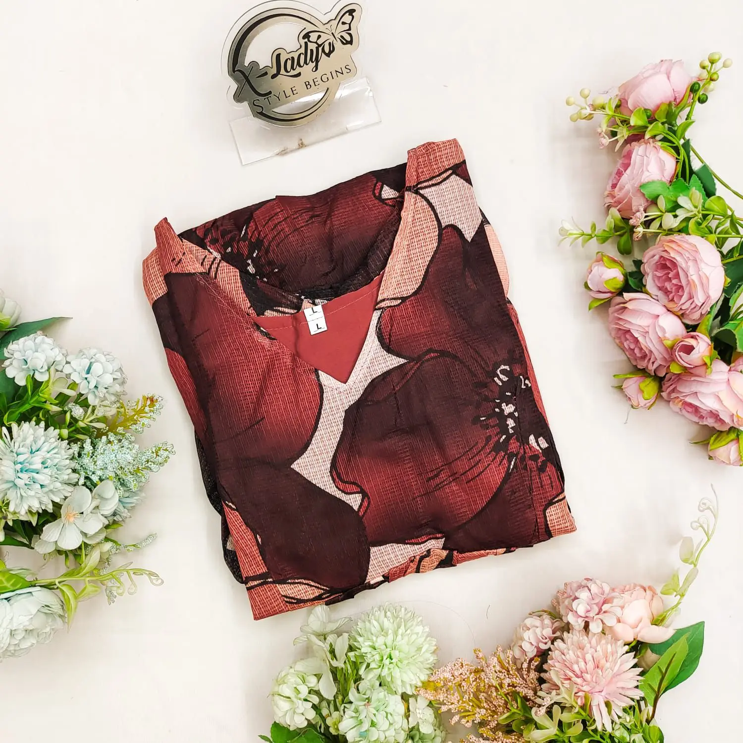 Изысканный модный офисный Kurtis для женщин удобный дизайн полированного образа на рабочем месте