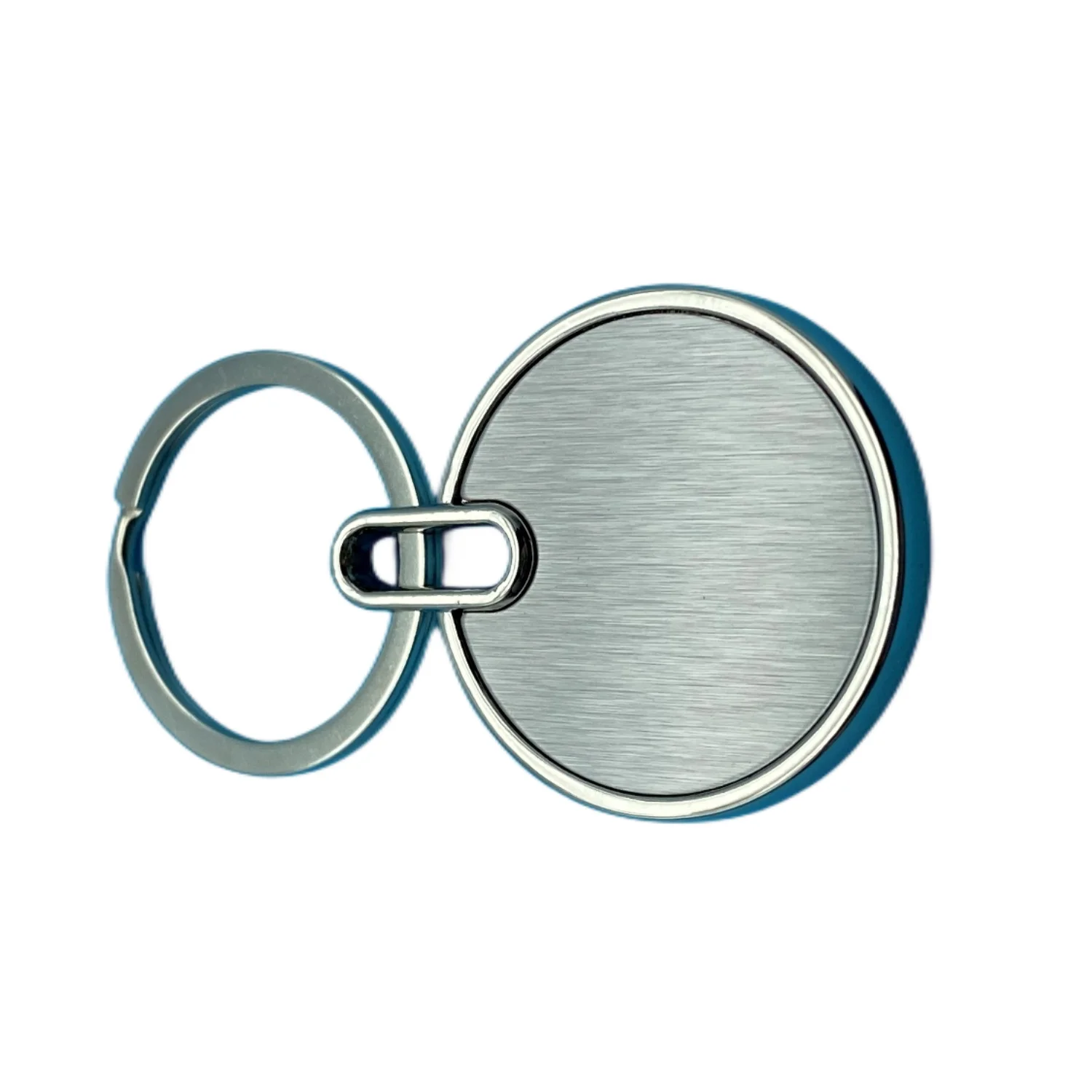 OEKO-TEX  Manufactured Custom Copper Zinc Alloy Decoration  nickel brushed nylon  boutique  keychain