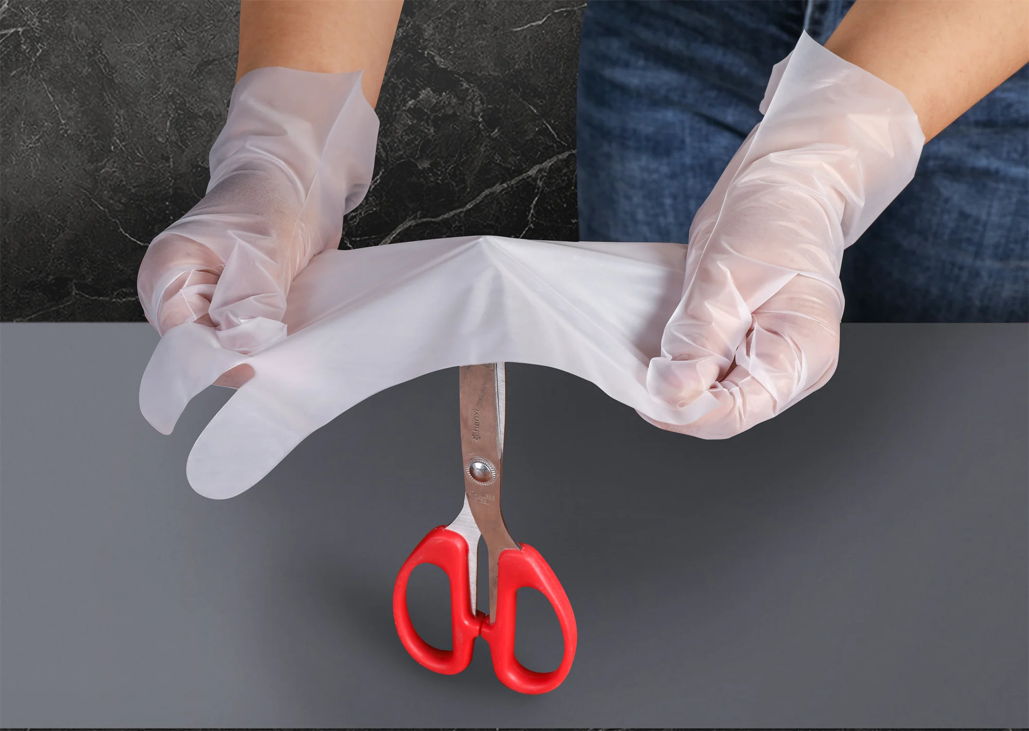 Wholesale Hand Glove Equipment Boxed Tpe Food Service Gloves  food industry glove